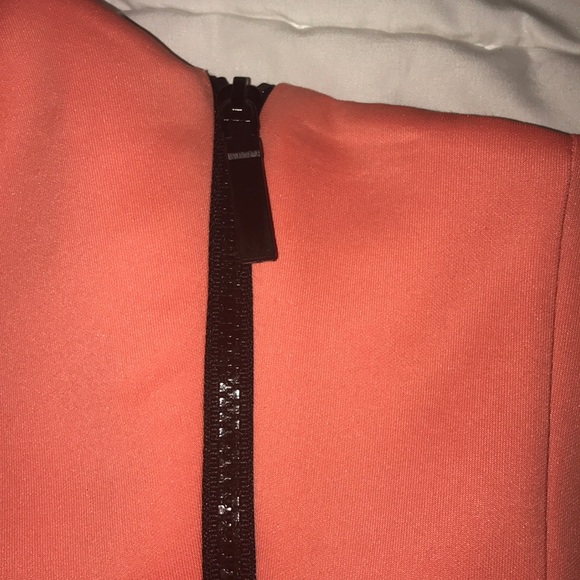 Strapless mini dress peach Topshop 🍊 - Picture 2 of 3